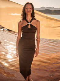 Penelope Halter Maxi Dress - AS Kids