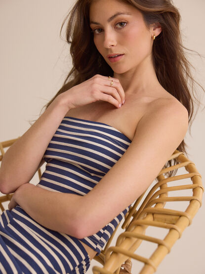 Poppy Stripe Tube Top - ALTAR'D STATE KIDS