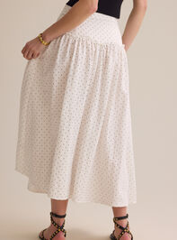 Frances Polka Dot Midi Skirt Detail 5 - AS Kids