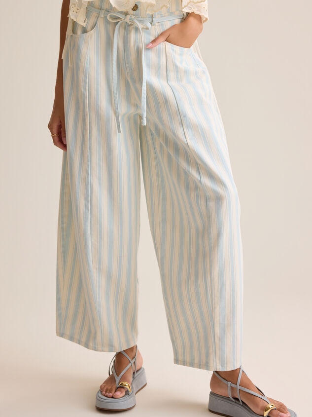 Alondra Stripe Tie Pants Detail 2 - AS Kids