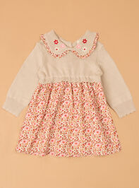 Clara Floral Sweater Dress - AS Kids