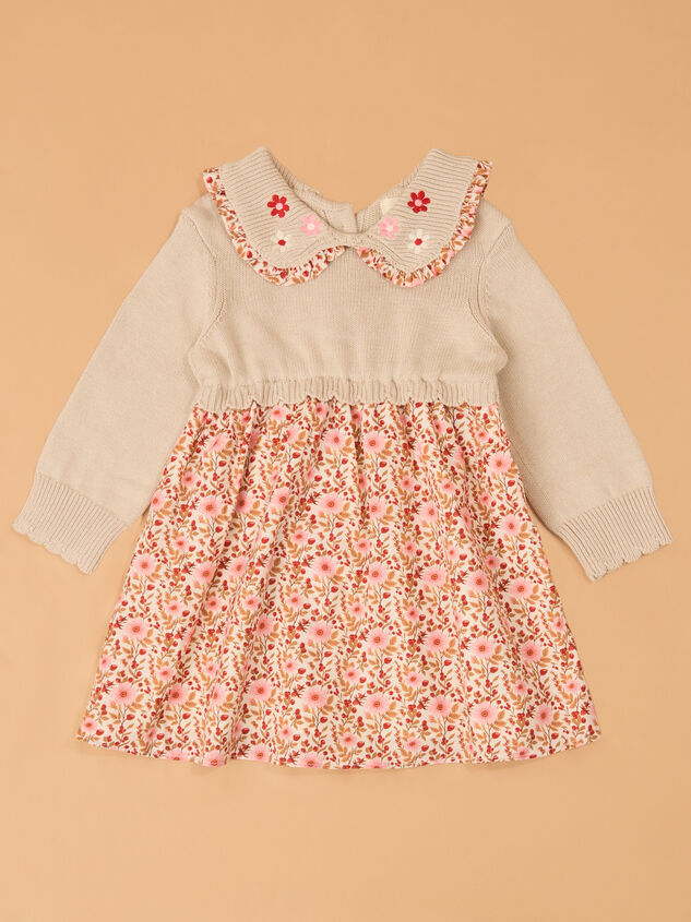 Clara Floral Sweater Dress - AS Kids