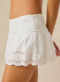 Miranda Eyelet Mini Skort Detail 4 - ALTAR'D STATE KIDS