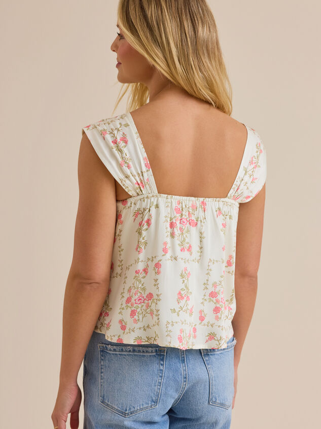 Helena Floral Tank Top Detail 4 - ALTAR'D STATE KIDS