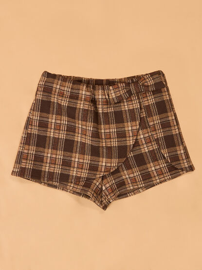 Alexa Plaid Skort - AS Kids
