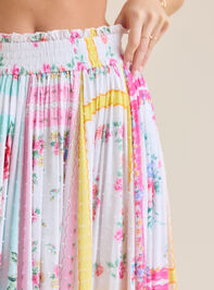 Gianna Floral Maxi Skirt Detail 3 - ALTAR'D STATE KIDS