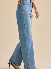 Carlin High Rise Straight Leg Jean Detail 4 - AS Kids