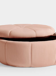 Bianca Upholstered Storage Ottoman Detail 3 - ALTAR'D STATE KIDS