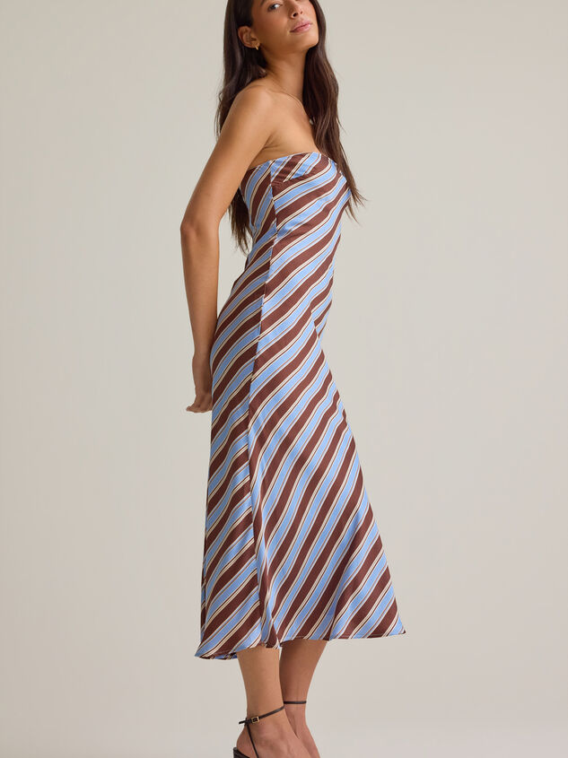 Rowyn Stripe Maxi Dress Detail 3 - AS Kids