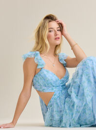 Summer Floral Maxi Dress Detail 5 - ALTAR'D STATE KIDS