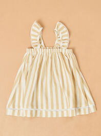 Cora Striped Dress Detail 4 - ALTAR'D STATE KIDS