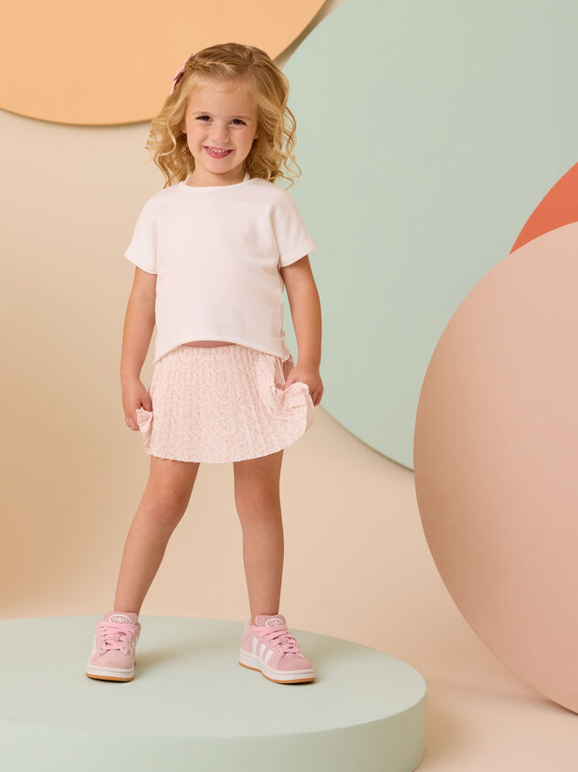 Ivy Floral Pleated Skort - AS Kids