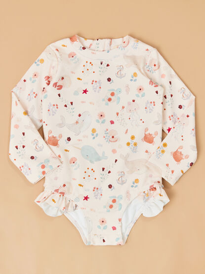 Sea Creature One Piece Swimsuit - ALTAR'D STATE KIDS