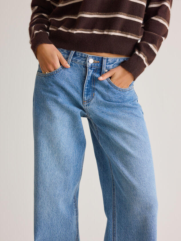 April Mid Rise Baggy Jean Detail 2 - AS Kids