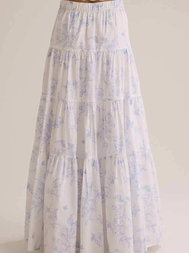 Catherine Floral Midi Skirt Detail 6 - ALTAR'D STATE KIDS
