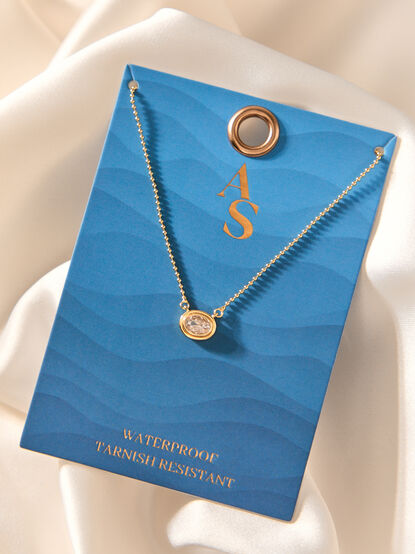 Waterproof Oval Ball Chain Necklace - AS Kids