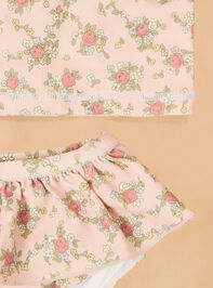 Edith Rose Two Piece Ruffle Swimsuit Detail 2 - ALTAR'D STATE KIDS