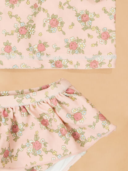 Edith Rose Two Piece Ruffle Swimsuit - ALTAR'D STATE KIDS