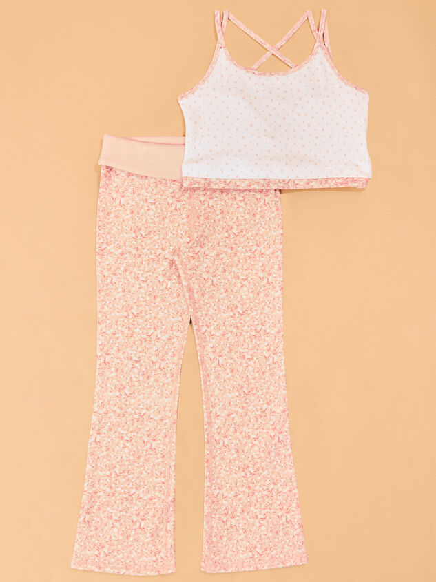 Addy Floral Double Layer Tank Detail 2 - AS Kids