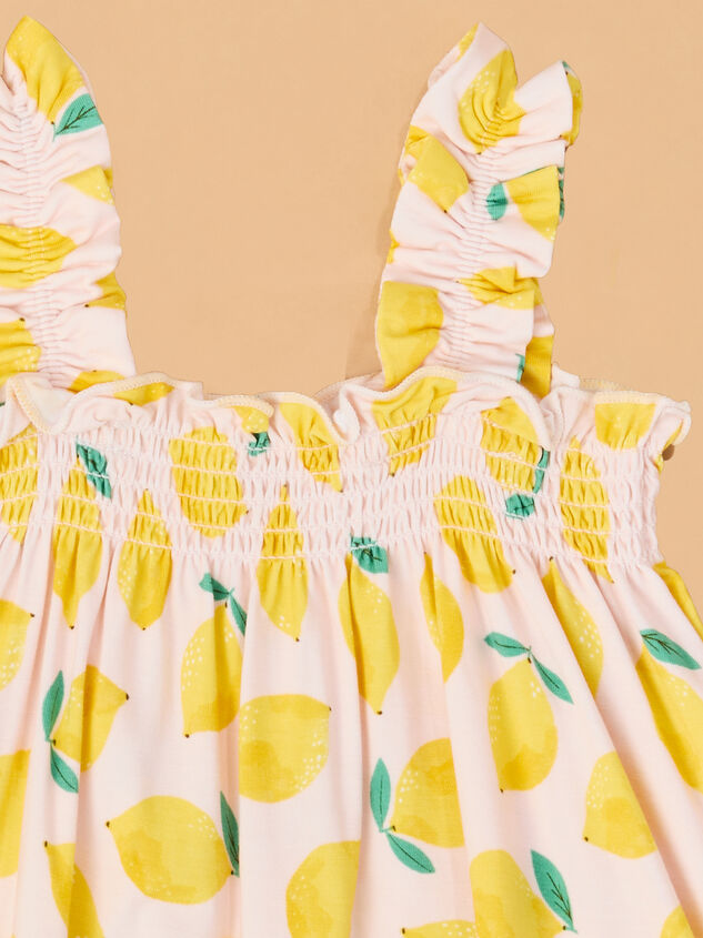 Sunny Lemon Tank & Bloomer Set Detail 2 - AS Kids