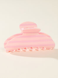 Pink Stripe Claw Clip - ALTAR'D STATE KIDS