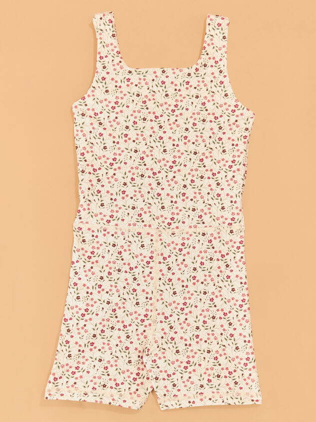 Abby Floral Unitard - AS Kids