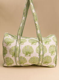 Sea Grove Quilted Duffel Bag Detail 4 - ALTAR'D STATE KIDS