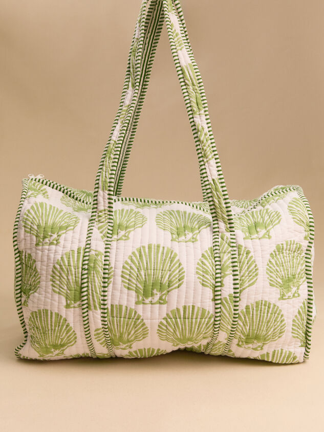 Sea Grove Quilted Duffel Bag Detail 4 - ALTAR'D STATE KIDS