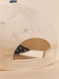 Beach Bum Polka Dot Trucker Hat Detail 5 - AS Kids