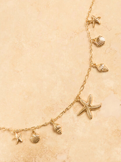 Starfish Shell Charm Necklace - ALTAR'D STATE KIDS