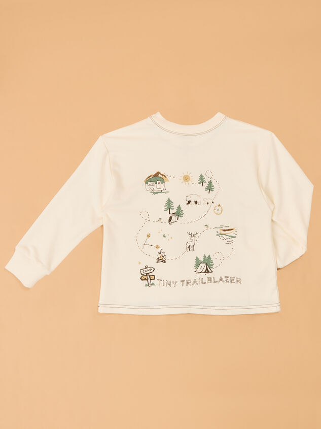 Tiny Trailblazer Graphic Long Sleeve Detail 2 - AS Kids
