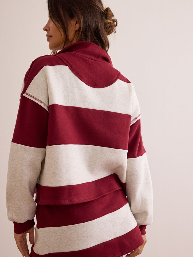 Overtime Striped Pullover Detail 5 - AS Kids