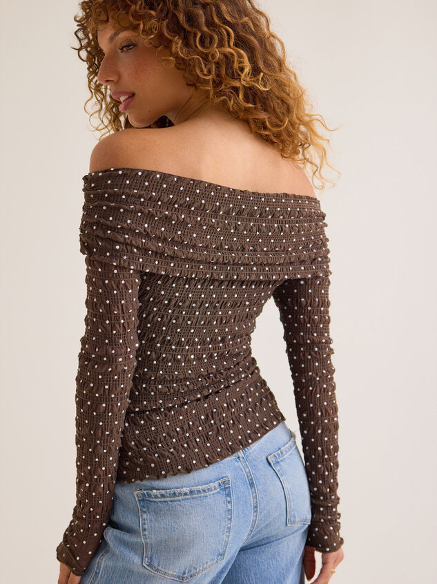 Piper Polka Dot Top Detail 4 - AS Kids