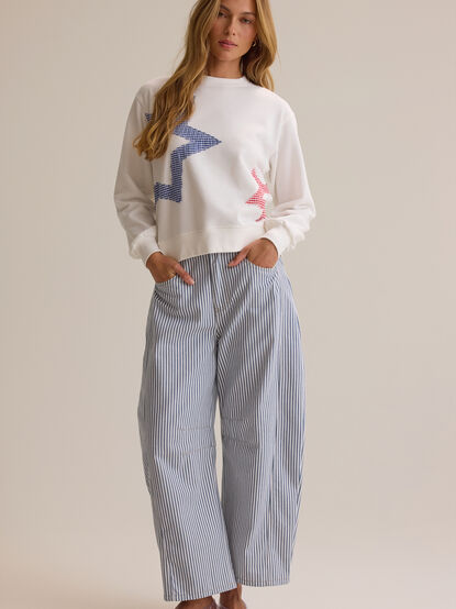Amara Star Applique Pullover - AS Kids