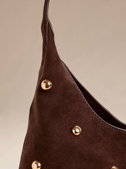 Victoria Studded Suede Bag - AS Kids