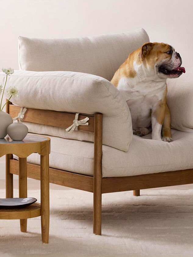 Sienna Marble Side Table Detail 2 - ALTAR'D STATE KIDS