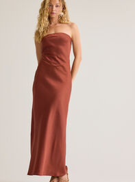 Charleigh Strapless Maxi Dress Detail 2 - AS Kids