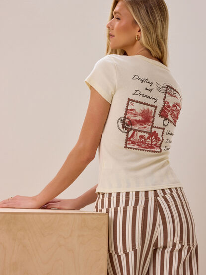 Desert Postcard Baby Tee - AS Kids