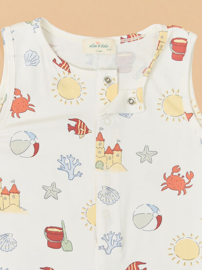Sun & Sandcastle Shortall - AS Kids