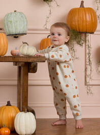 Sweet Squash Long Sleeve Jumpsuit - AS Kids