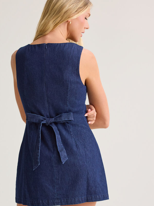 Grace Denim Romper Detail 2 - AS Kids
