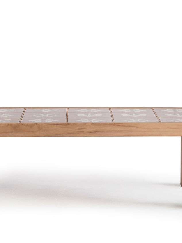 Audrey Wood Coffee Table Pink and Cream - ALTAR'D STATE KIDS