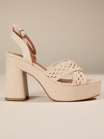 Whisora Rattan Crossover Wedge - ALTAR'D STATE KIDS