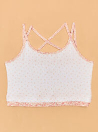 Addy Floral Double Layer Tank - AS Kids