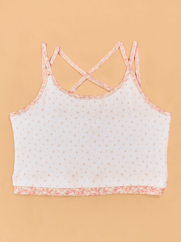 Addy Floral Double Layer Tank - AS Kids