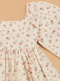 Zoey Floral Mini Dress Detail 3 - ALTAR'D STATE KIDS
