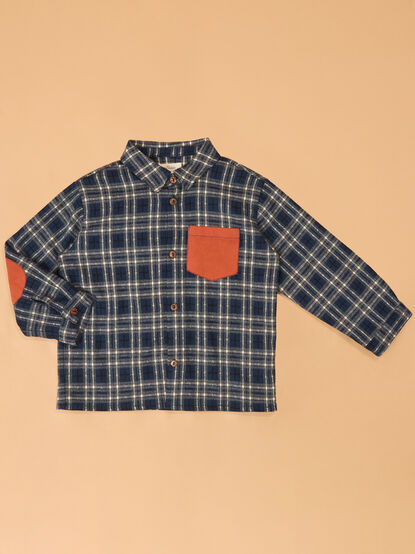 Jacob Plaid Toddler Flannel - AS Kids