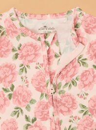 Zainy Floral Long Sleeve Romper Detail 3 - AS Kids