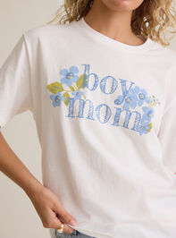 Boy Mom Floral Tee Detail 2 - ALTAR'D STATE KIDS
