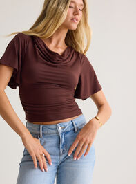 Amaris Cowl Neck Top - AS Kids